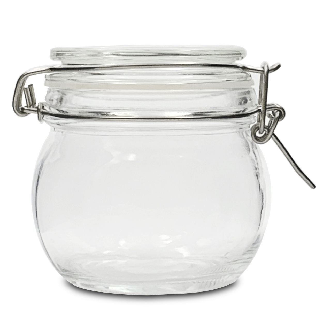 Bulk Clip Top Glass Jars-15 OZ